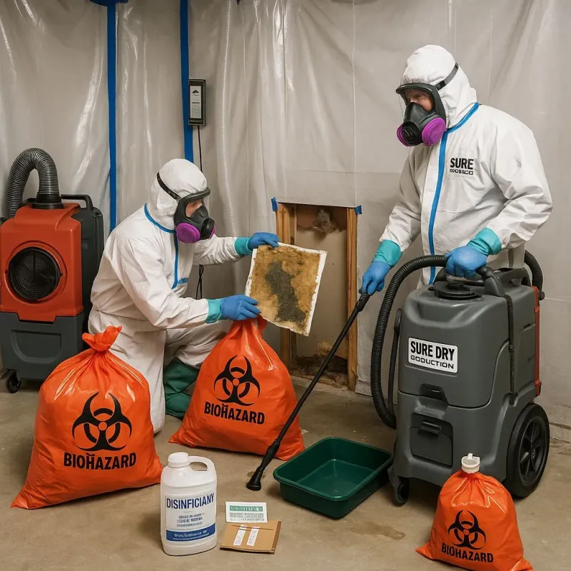 Contaminated Water Handling Protocols process in Plum, PA