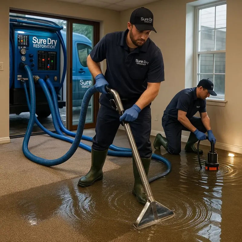 Water Extraction and Removal process in Plum, PA